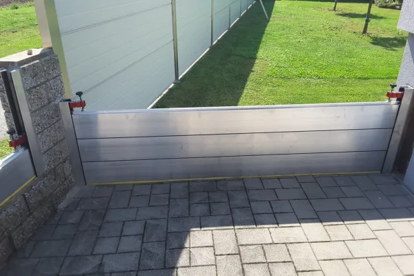 PREFA Hochwasserschutz Aufbauansicht