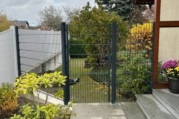 Gartenzaun - Ansicht - Metalltechnik Klein